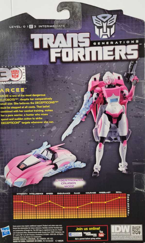 Arcee Carded - Hasbro (Generations) action figure collectible - Main Image 3