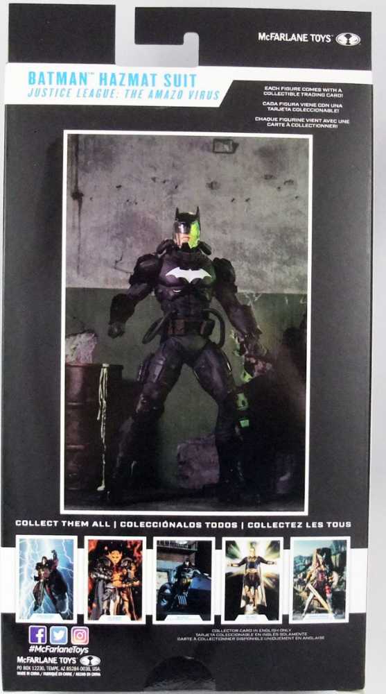 Batman (Hazmat Suit) - McFarlane Toys (DC Multiverse:Justice League: The Amazo Virus) action figure collectible - Main Image 4