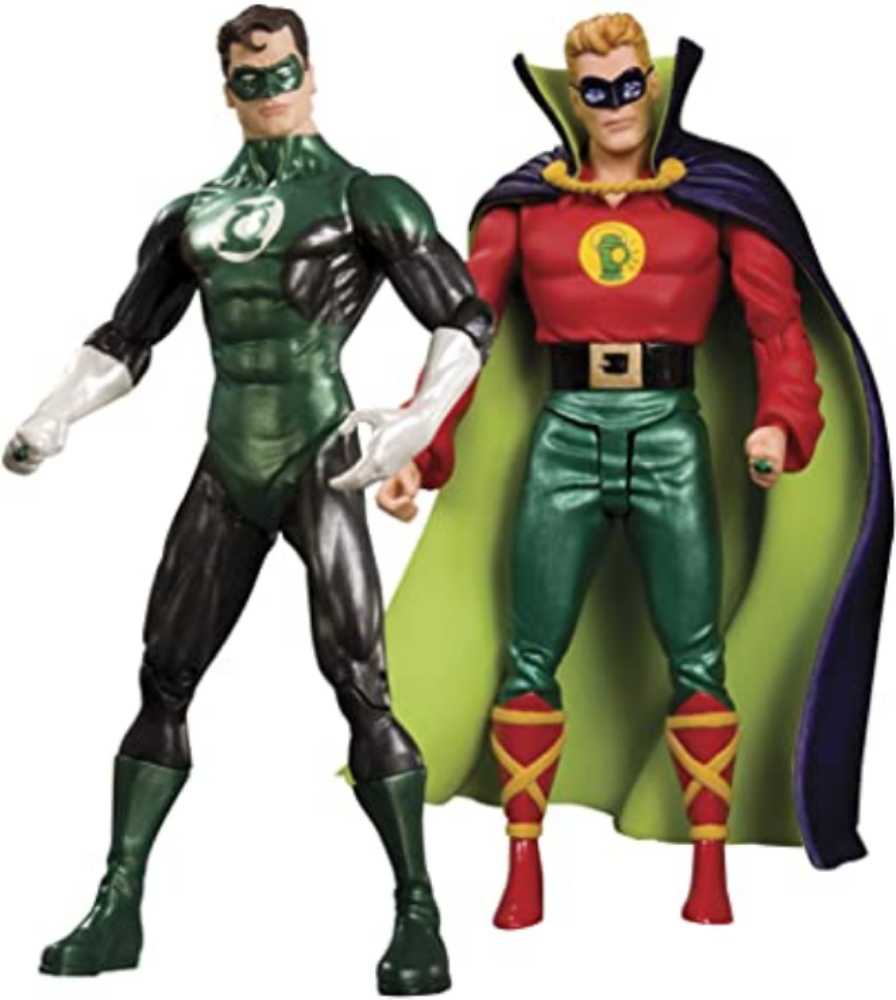 Green Lantern (Alan Scott and Hal Jordan) - DC Direct (DC Origins Series 1) action figure collectible - Main Image 2