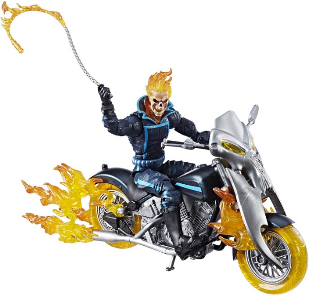 Ghost Rider (Johnny Blaze W/ Hellcycle) - Hasbro (Marvel Legends Riders) action figure collectible - Main Image 2
