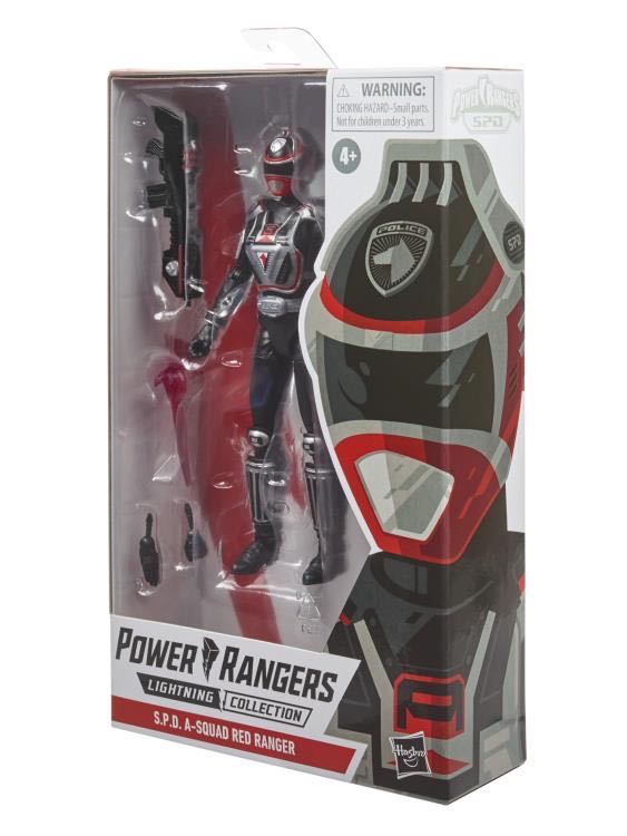 Red Ranger A-Squad - Hasbro (Power Rangers Lightning Collection) action figure collectible [Barcode 5010993856411] - Main Image 3