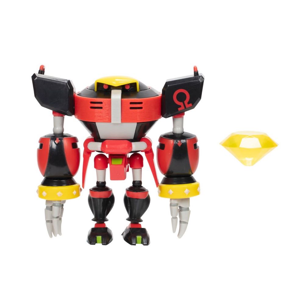 Sonic The Hedgehog Omega Robot 4” New In Package Rare! - Jakks Pacific action figure collectible [Barcode 192995412200] - Main Image 2