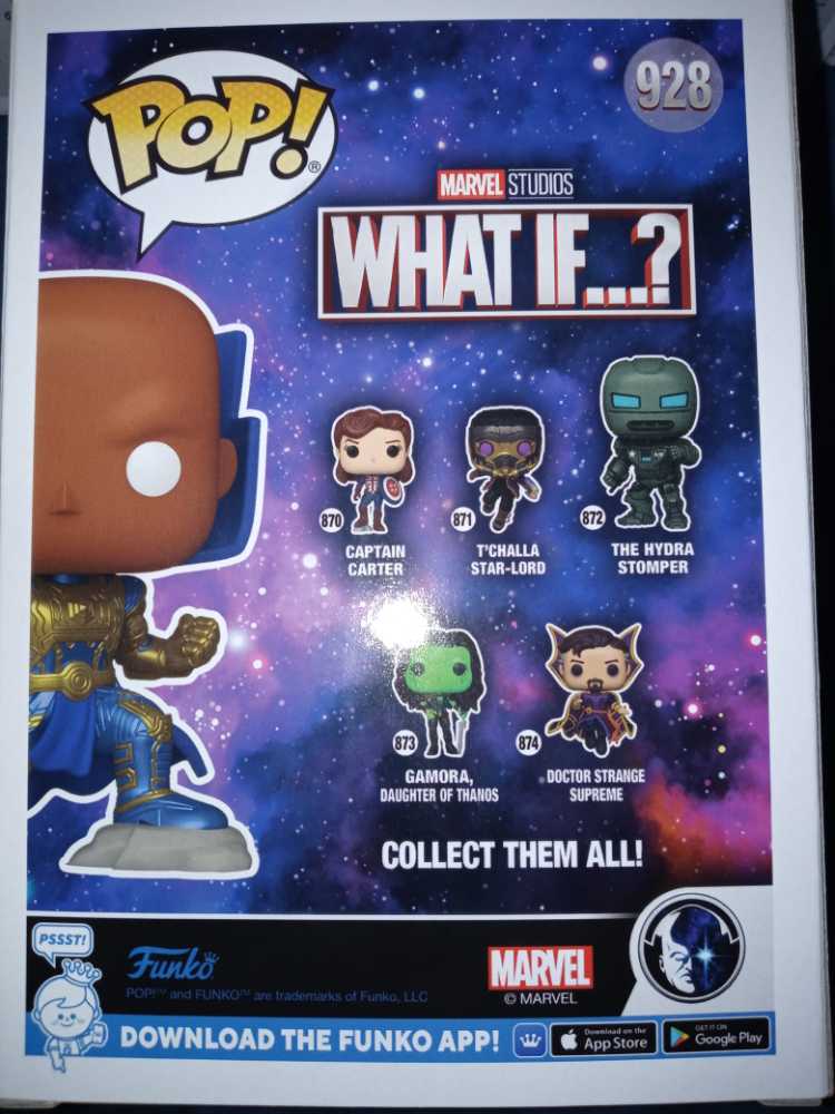 The Watcher (What If…?) 928 Funko.com Exclusive - Funko (Marvels What If...?) (Marvels What If...?) action figure collectible [Barcode 889698585996] - Main Image 2