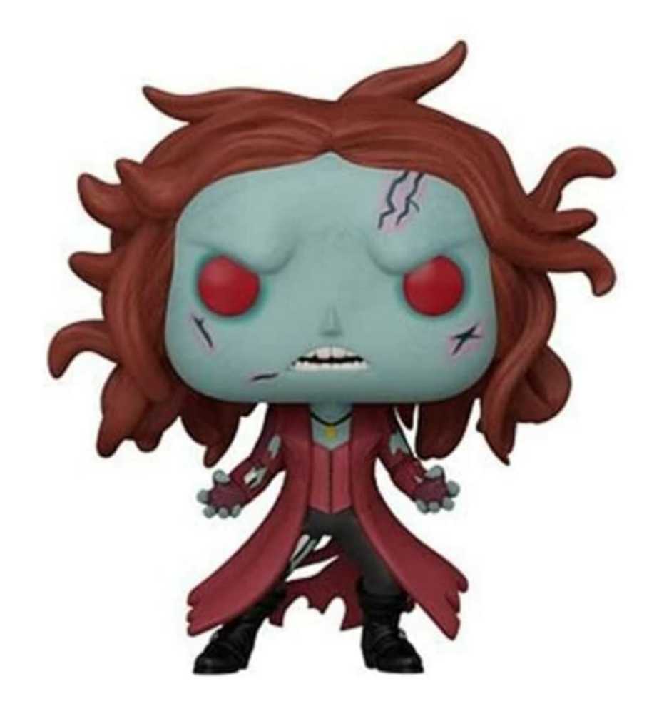 Scarlet Witch Funko What If? 943 Zombie Scarlet Witch - Funko Pop! Television (Marvel What If...?) action figure collectible [Barcode 889698573788] - Main Image 3
