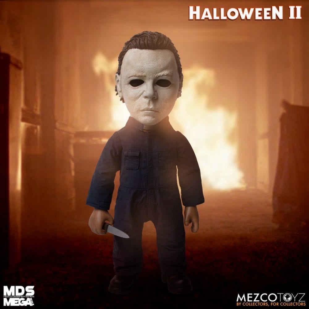 Micheal Myers With Sound - Mezco Toyz (Halloween) action figure collectible [Barcode 696198450477] - Main Image 4