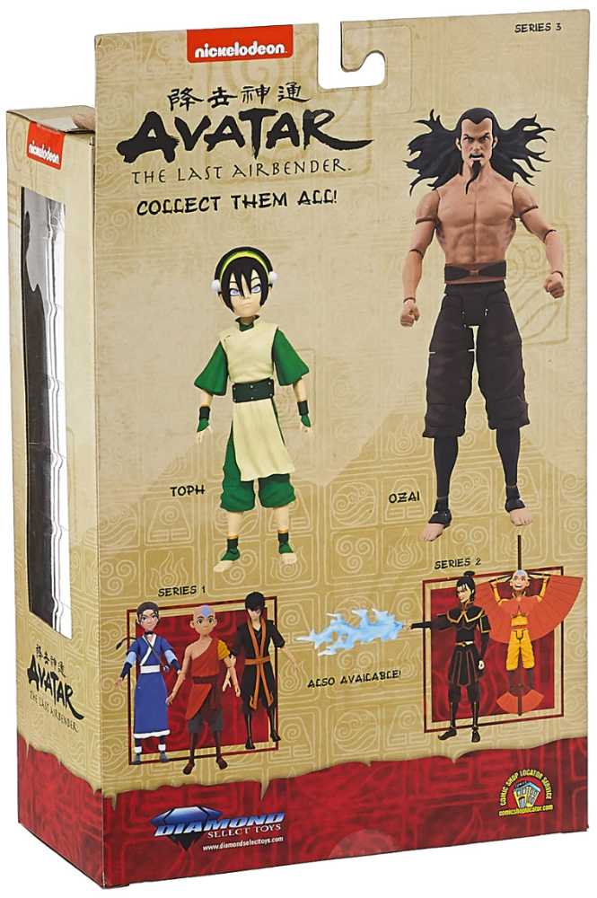 Toph - Diamond Select (Avatar The Last Airbender) action figure collectible [Barcode 699788843345] - Main Image 2