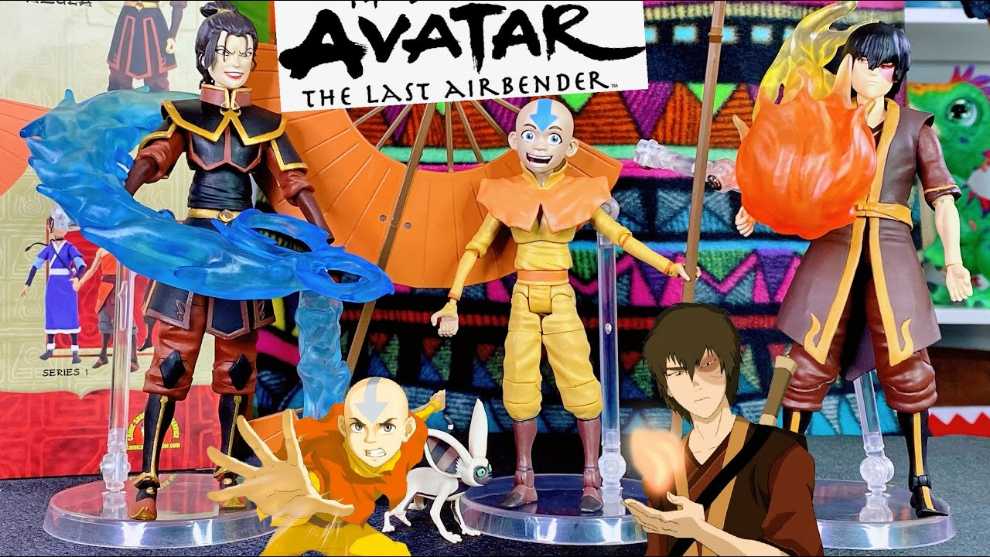 Mcfarlane Toys Avatar The Last Airbender Aang With Glider - McFarlane Toys (Avatar The Last Airbender) action figure collectible [Barcode 699788842515] - Main Image 4