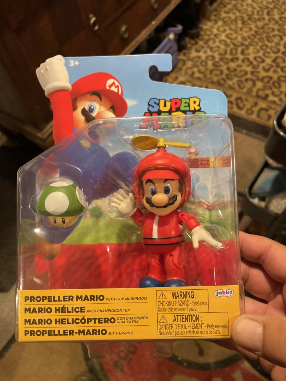 Mario Propeller - Jakks Pacific, Inc (Super Mario) action figure collectible [Barcode 192995408272] - Main Image 2