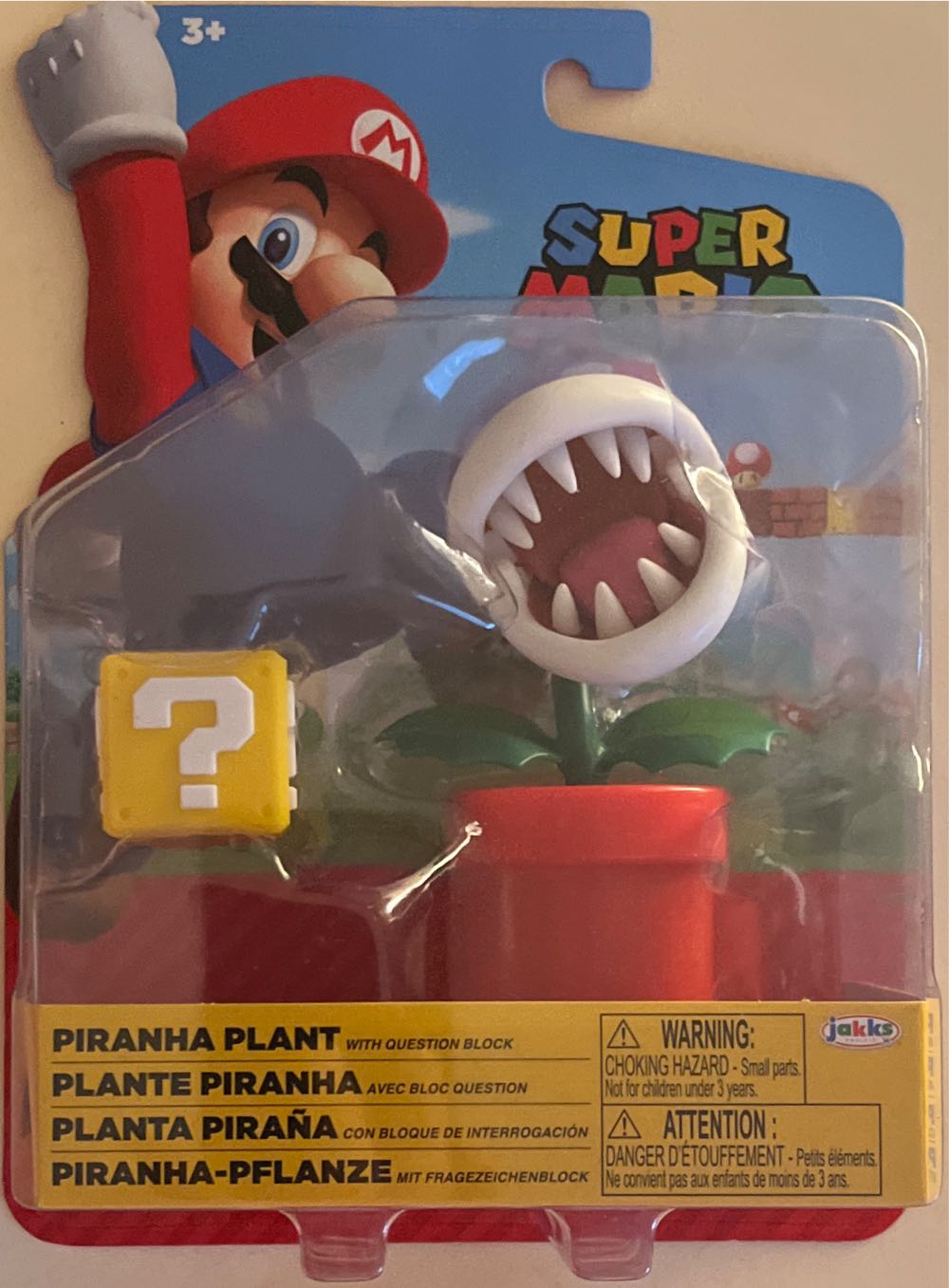 Piranha Plant Red Pipe - JAKKS Pacific, Inc. (Super Mario) action figure collectible [Barcode 192995408258] - Main Image 2