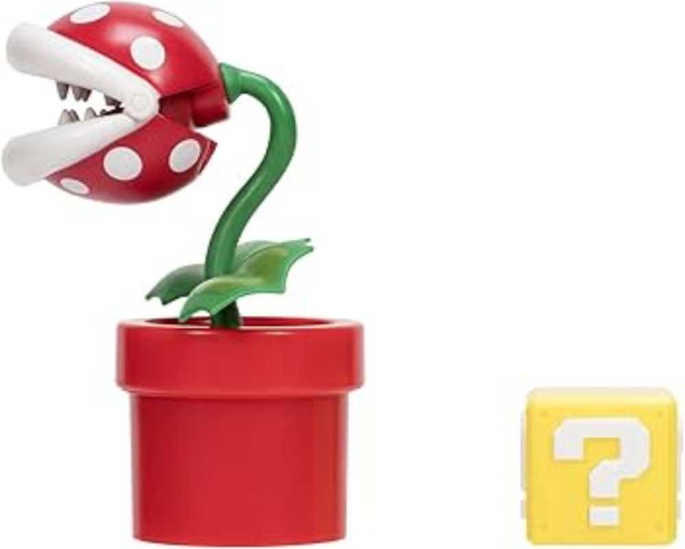 Piranha Plant Red Pipe - JAKKS Pacific, Inc. (Super Mario) action figure collectible [Barcode 192995408258] - Main Image 3