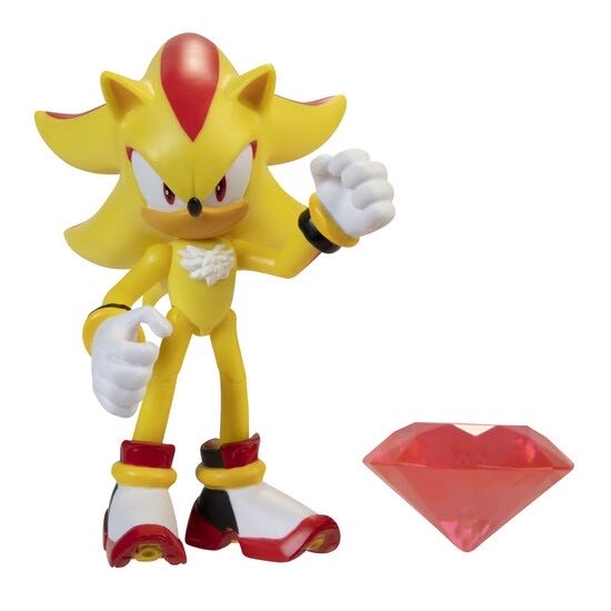 Super Shadow - Sonic The Hedgehog - Jakks Pacific - Jakks Pacific action figure collectible [Barcode 192995407008] - Main Image 2