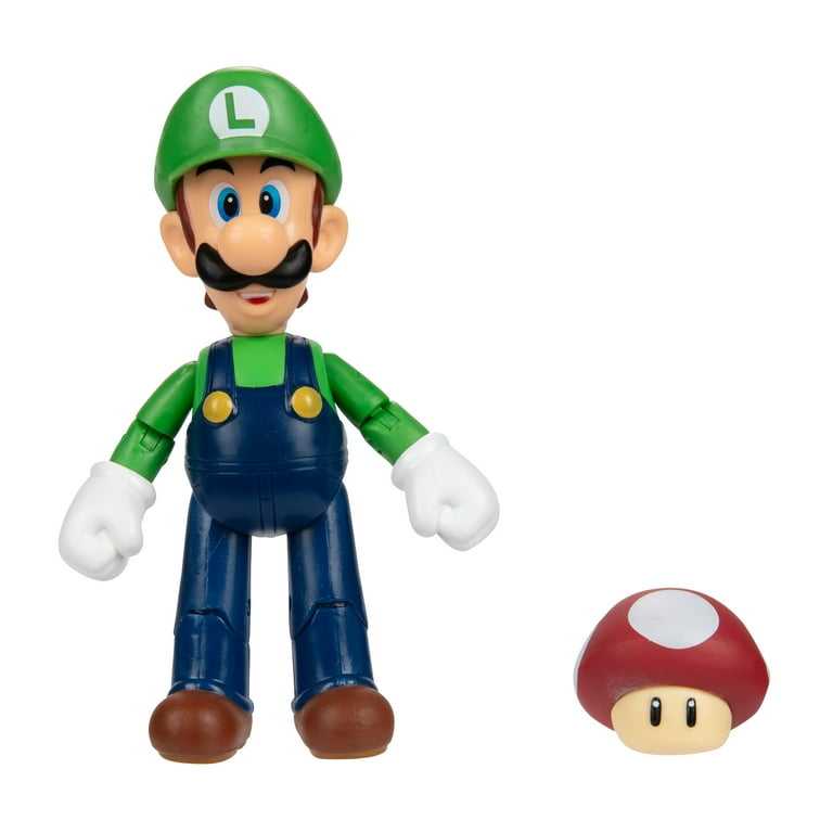 Super Mario - Luigi - VIDEO GAMES (Super Mario Bros.) action figure collectible [Barcode 192995408227] - Main Image 3