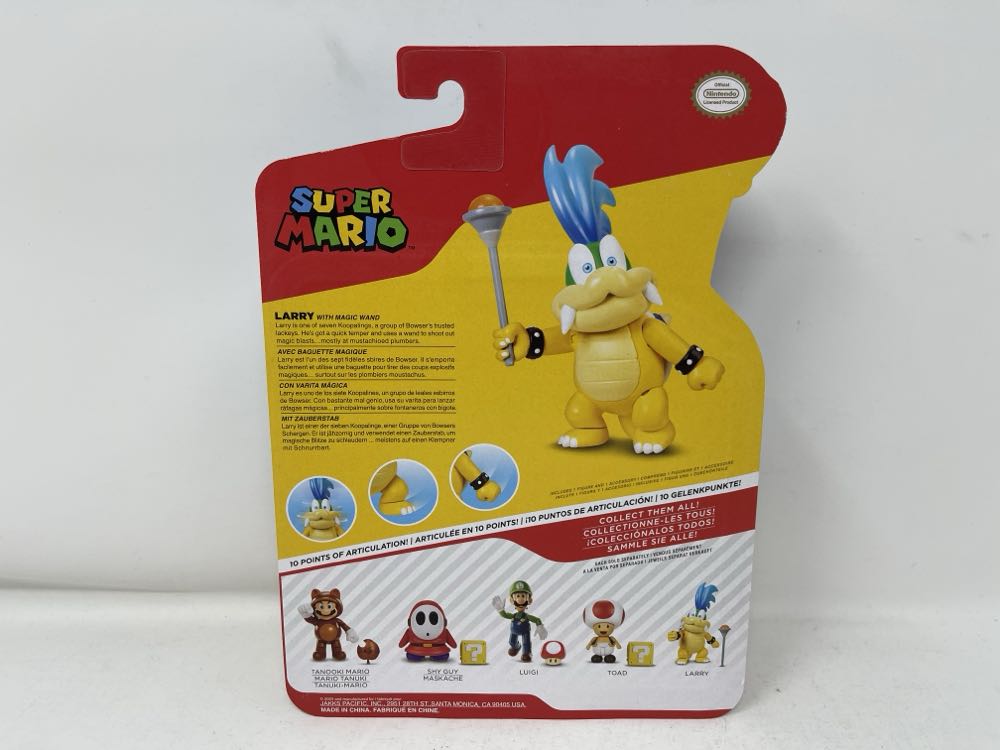 Larry Koopa - JAKKS Pacific, Inc. (Super Mario) action figure collectible [Barcode 192995408722] - Main Image 2