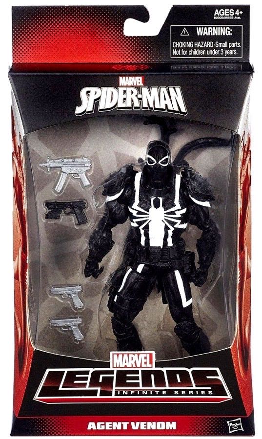 Marvel Legends Agent Venom - Hasbro - Marvel Legends action figure collectible - Main Image 1