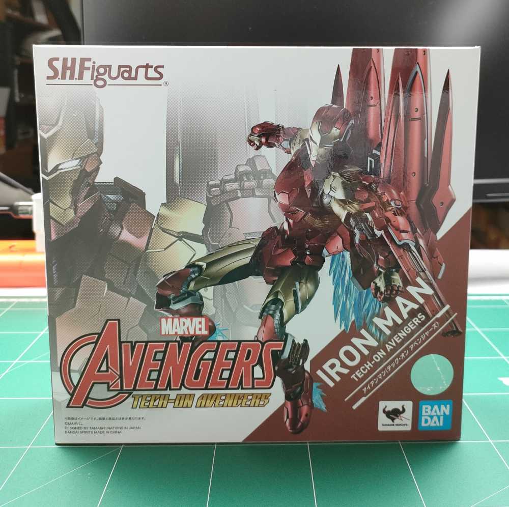 Iron Man (Tech-On Avengers) (S.H. Figuarts) - Bandai S.H. Figuarts (Marvel) action figure collectible [Barcode 4573102617149] - Main Image 3