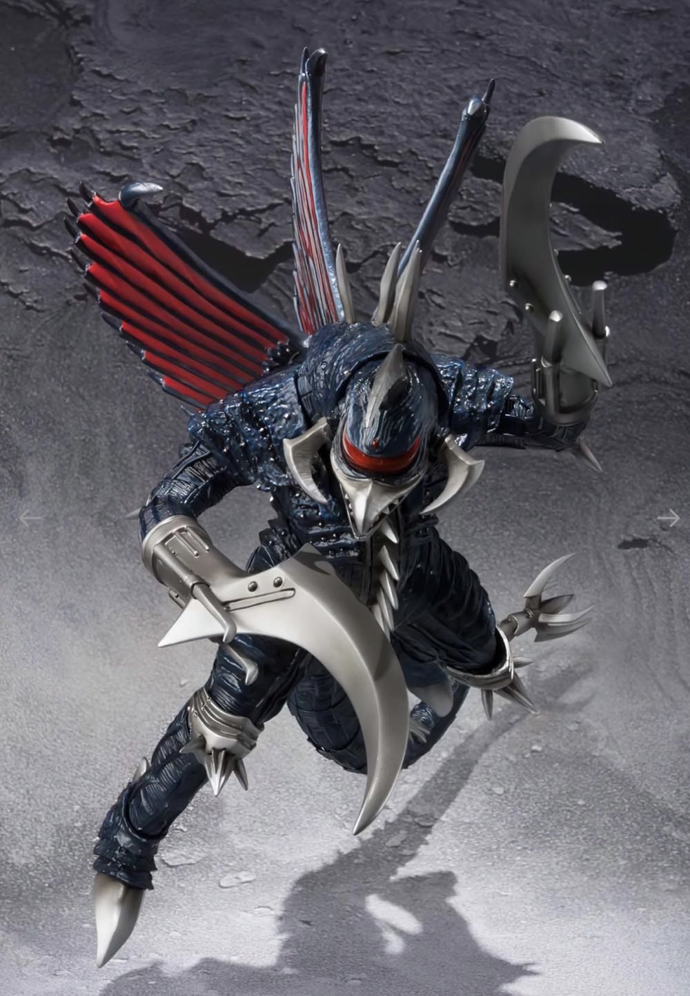 S.H. Monsterarts Gigan (2004) Great Decisive Battle Version - Bandai (S.H. MonsterArts) action figure collectible [Barcode 4573102617118] - Main Image 4