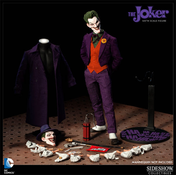 The Joker - Sideshow Collectibles (DC Comics) action figure collectible [Barcode 747720222168] - Main Image 2