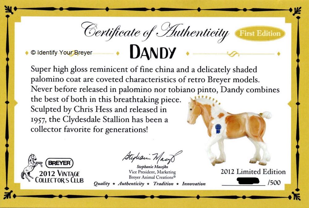 Dandy - Breyer action figure collectible - Main Image 4