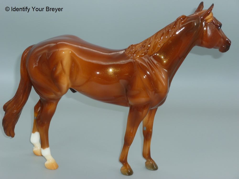 Orren Mixer: Glossy American Quarter Horse - Breyer action figure collectible - Main Image 2