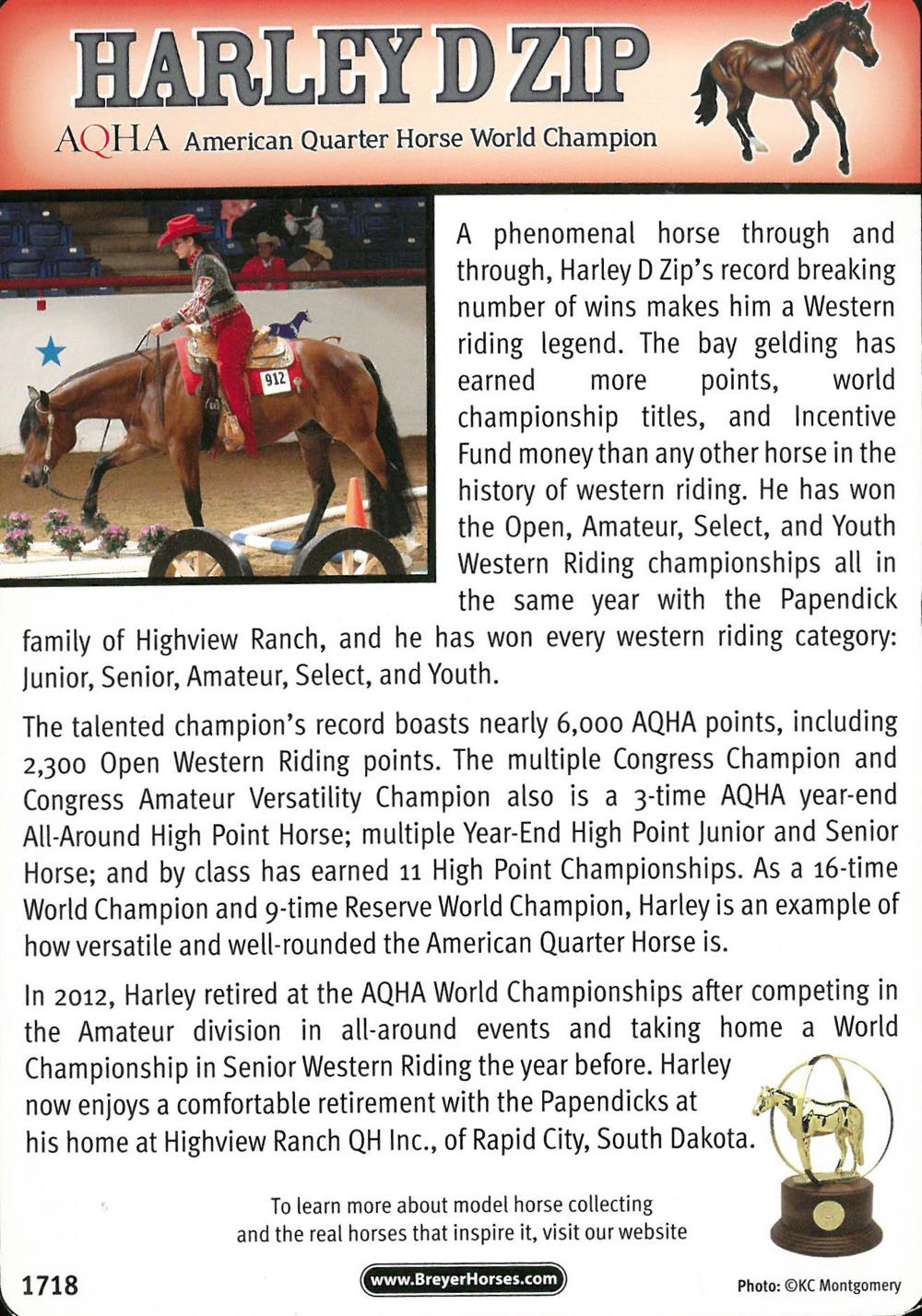 Harley D Zip - Breyer action figure collectible - Main Image 4