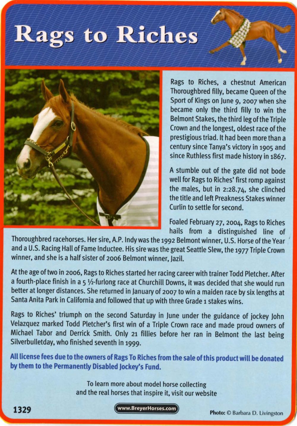 Rags To Riches - Breyer action figure collectible - Main Image 4