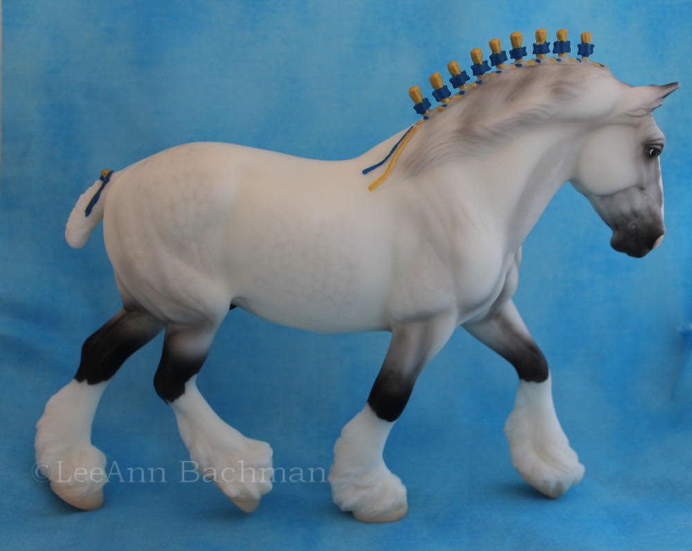 Grey Shire - Breyer action figure collectible - Main Image 2