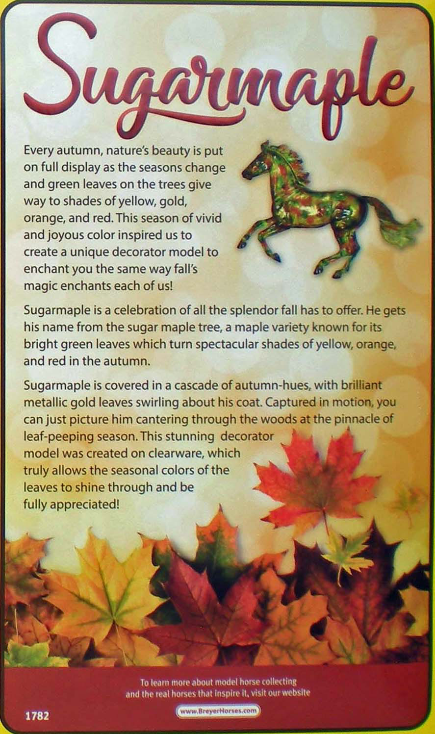 Sugarmaple - Breyer action figure collectible - Main Image 4