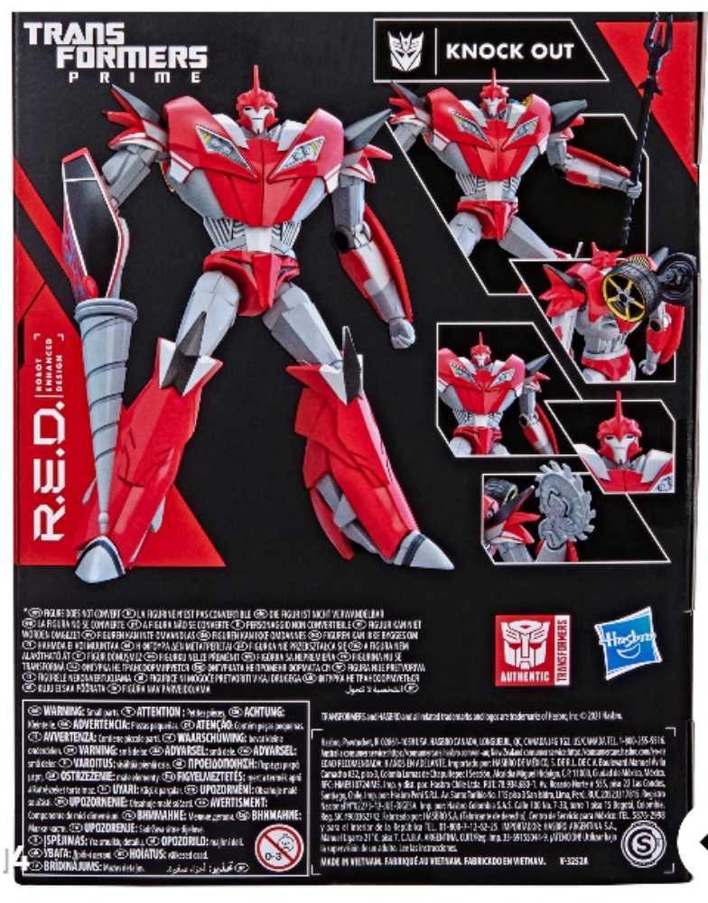 Knock Out - Hasbro (Transformers Prime) action figure collectible [Barcode 5010993789009] - Main Image 2
