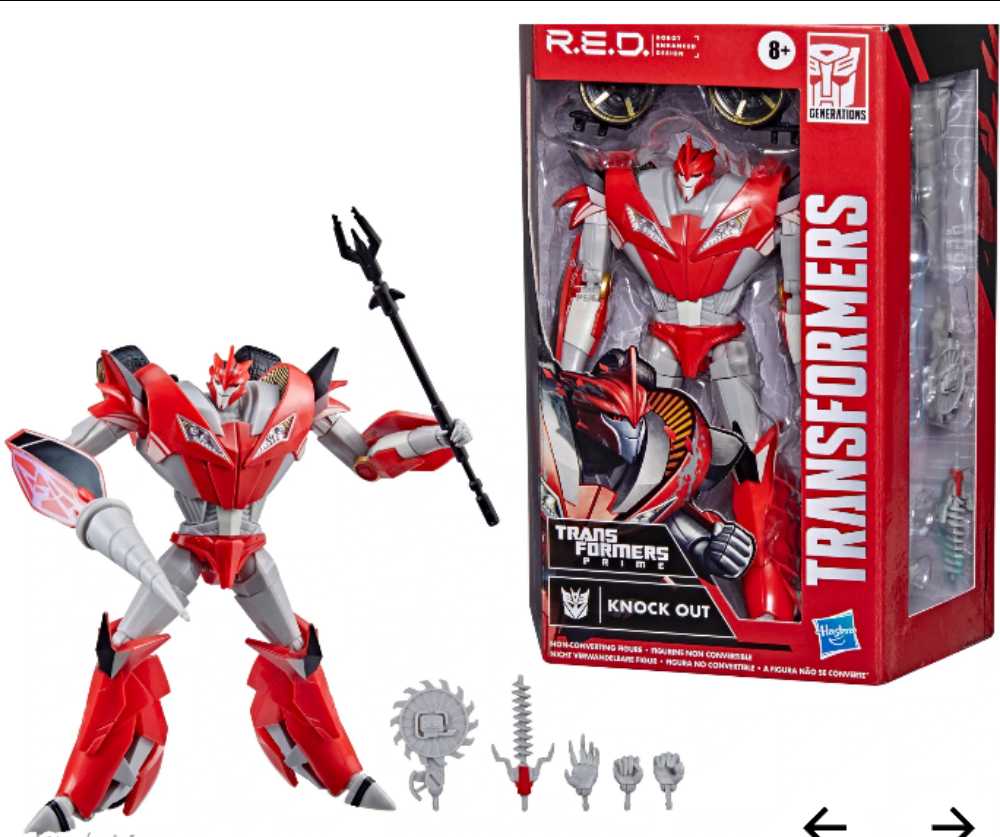 Knock Out - Hasbro (Transformers Prime) action figure collectible [Barcode 5010993789009] - Main Image 3