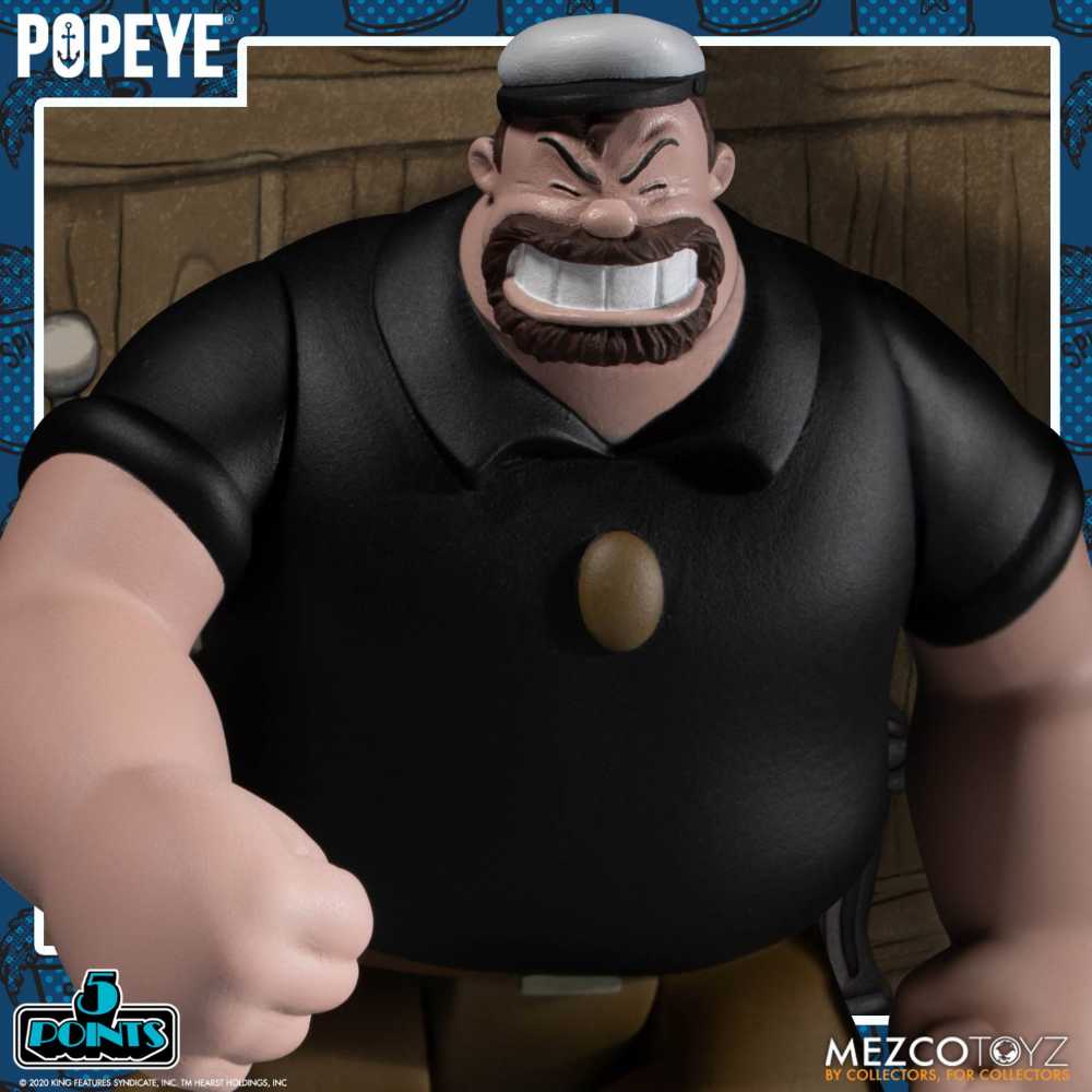 Popeye Mezco Toys - Mezco (Popeye) action figure collectible [Barcode 696198180602] - Main Image 4