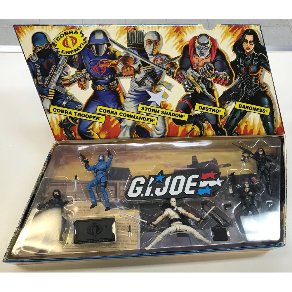 Hasbro Gi Joe 25th Anniversary Cobra Villains 5-pack  action figure collectible - Main Image 2