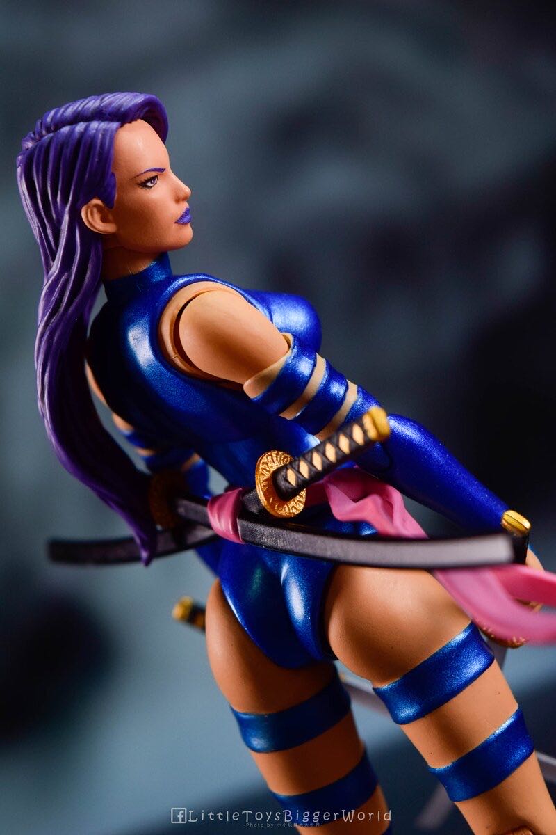 MAFEX No. 141 Psylocke - Medicom (X-Men) action figure collectible [Barcode 4530956471419] - Main Image 3