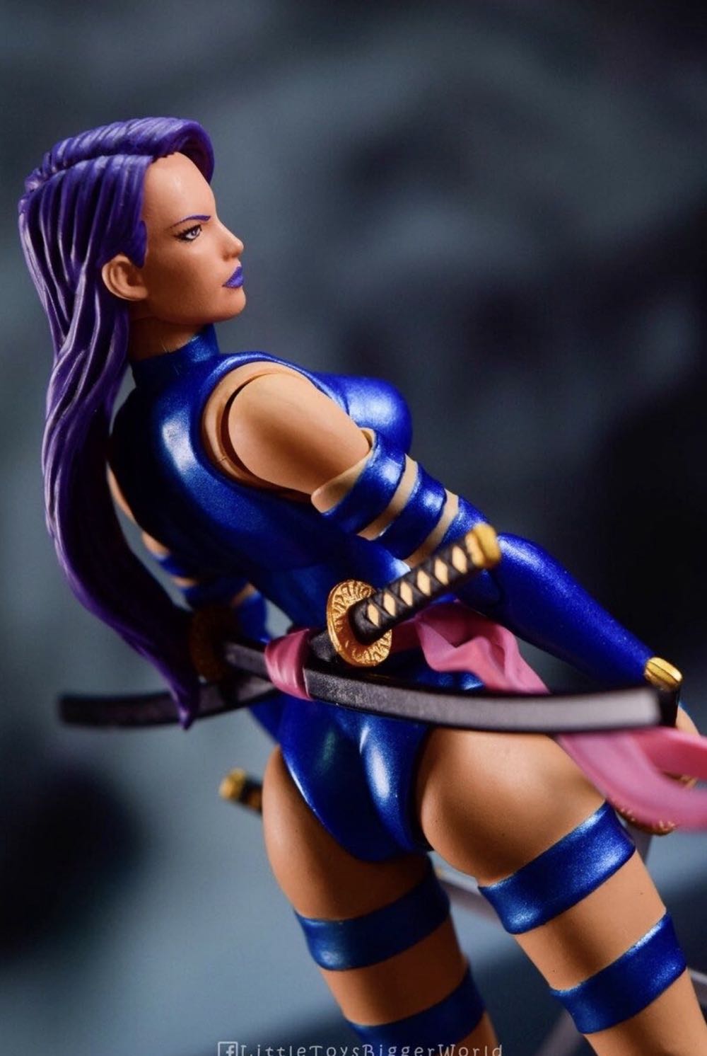 MAFEX No. 141 Psylocke - Medicom (X-Men) action figure collectible [Barcode 4530956471419] - Main Image 5