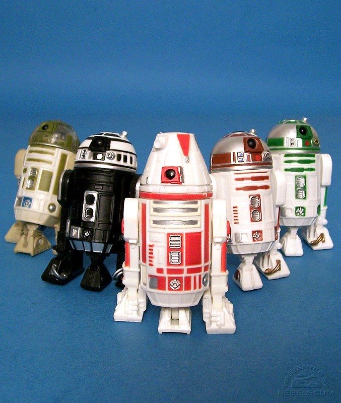 Astromech Droid Pack Series II - Hasbro (Star Wars - The Saga Collection) action figure collectible [Barcode 653569135937] - Main Image 3