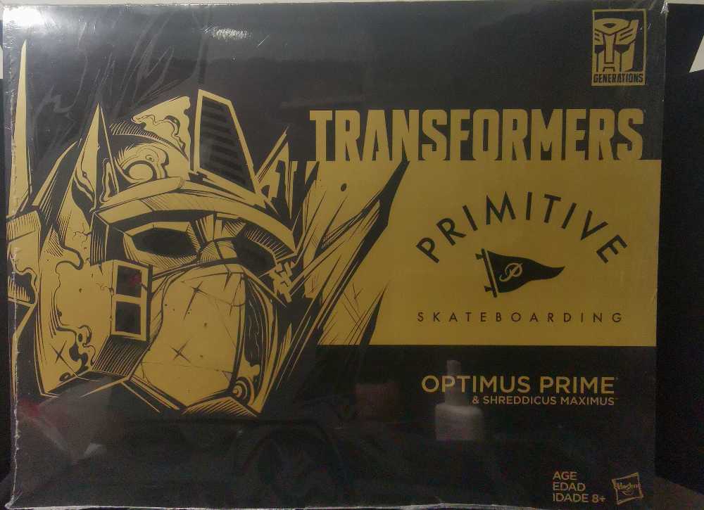 Optimus Prime And Shreddicus Maximus  - Hasbro (Titans Return) action figure collectible [Barcode 630509550630] - Main Image 2