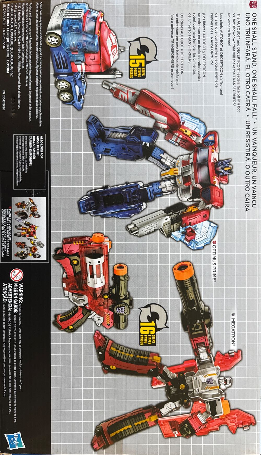 Transformers Generations Platinum Edition One Shall Stand One Shall Fall  action figure collectible [Barcode 630509396696] - Main Image 2