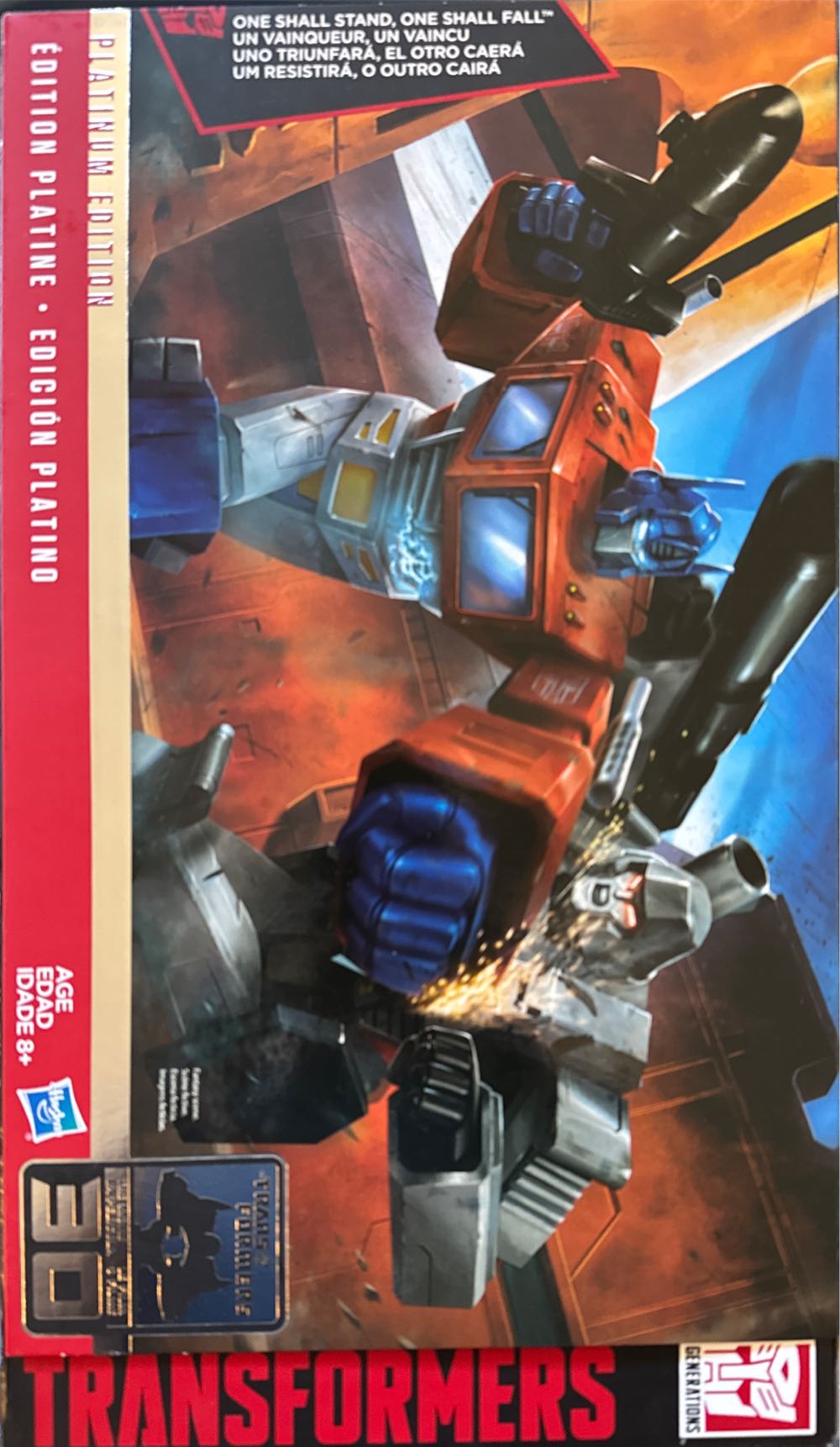 Transformers Generations Platinum Edition One Shall Stand One Shall Fall  action figure collectible [Barcode 630509396696] - Main Image 3
