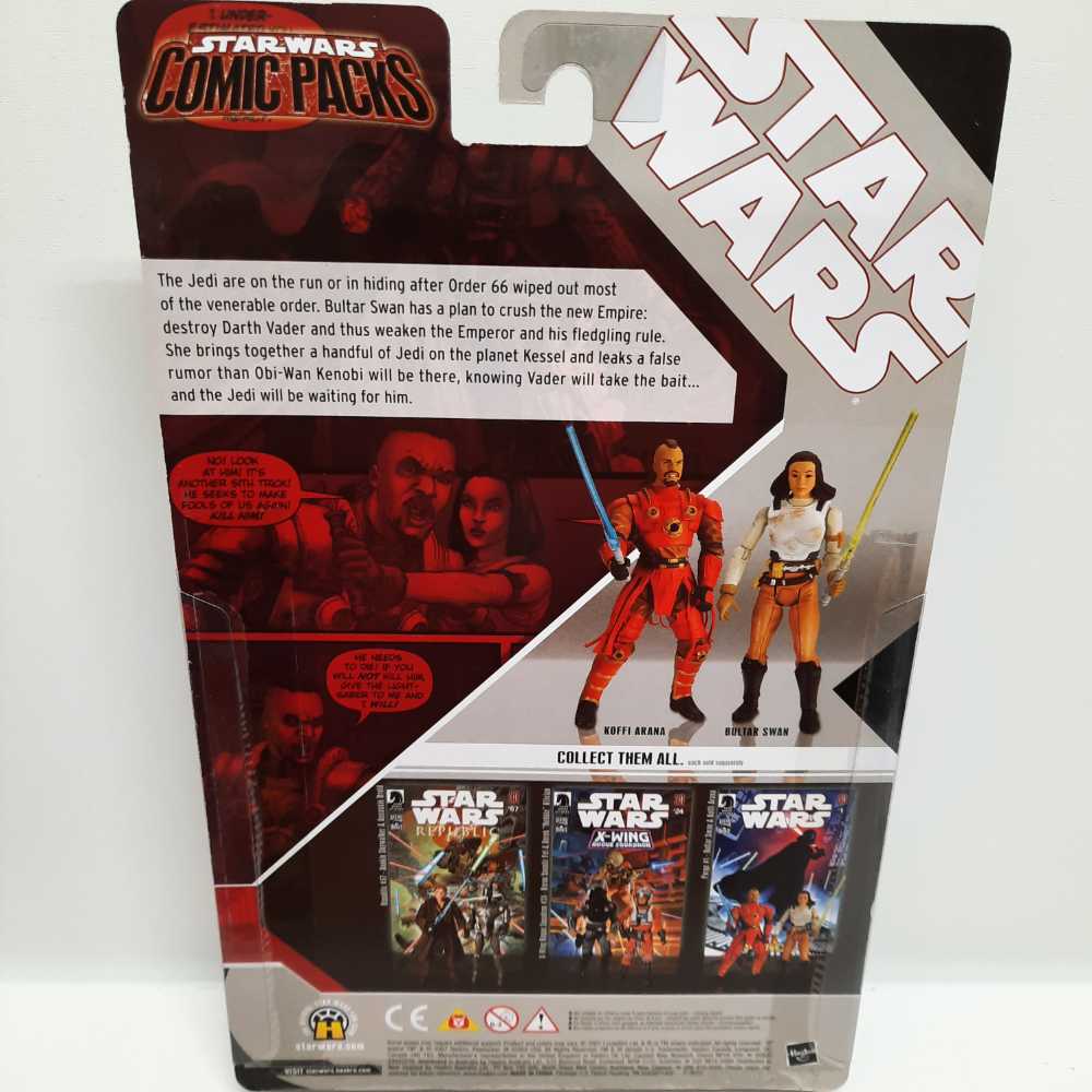 Koffi Arana & Bultar Swan - Star Wars Comic Packs (Purge #1) - Hasbro (Star Wars) action figure collectible [Barcode 653569230960] - Main Image 2