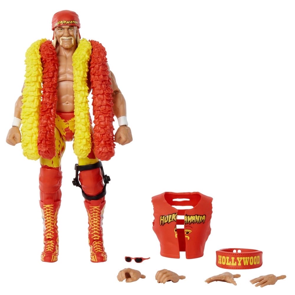 Hulk Hogan - SummerSlam 2005 - Mattel (WWE Elite Series 91) action figure collectible [Barcode 194735021581] - Main Image 2