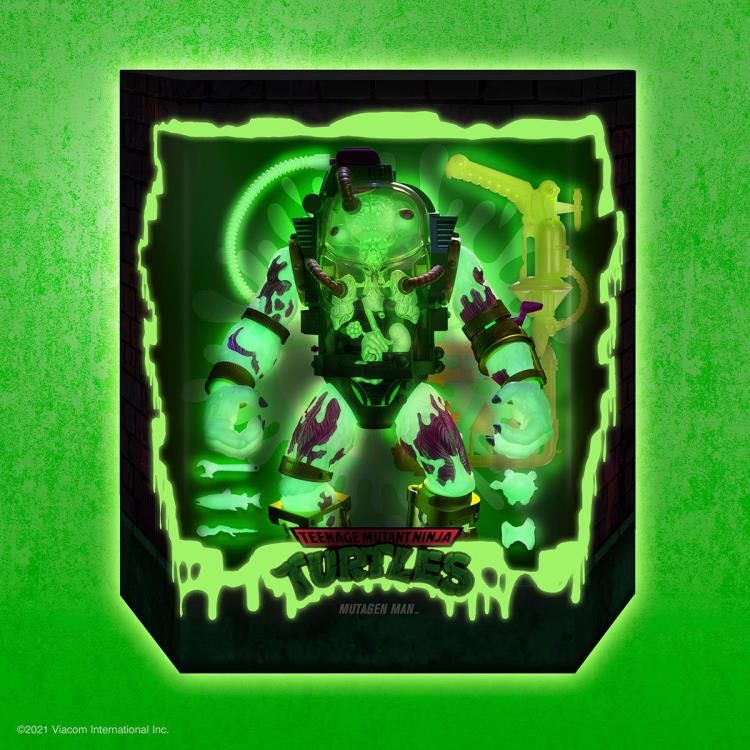 Mutagen Man (Glow in the Dark) - Super7 (Teenage Mutant Ninja Turtles) action figure collectible [Barcode 840049814745] - Main Image 2