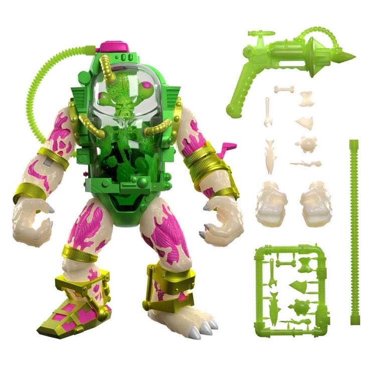 Mutagen Man (Glow in the Dark) - Super7 (Teenage Mutant Ninja Turtles) action figure collectible [Barcode 840049814745] - Main Image 3