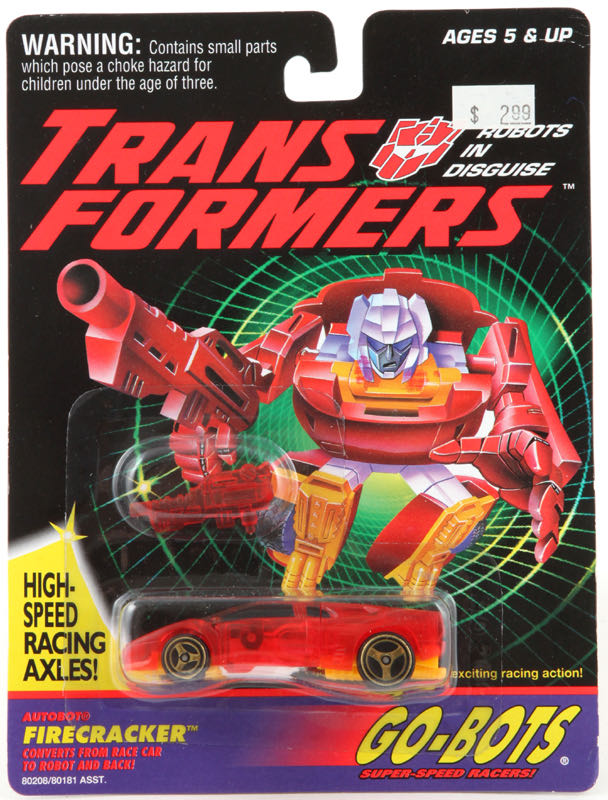 Transformers G2 Firecracker Go-Bots - Hasbro (Generation 2) action figure collectible - Main Image 9