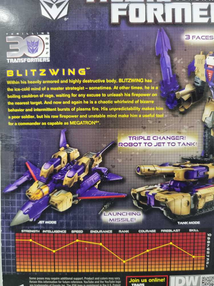 Blitzwing - Hasbro (The Transformers) action figure collectible - Main Image 3
