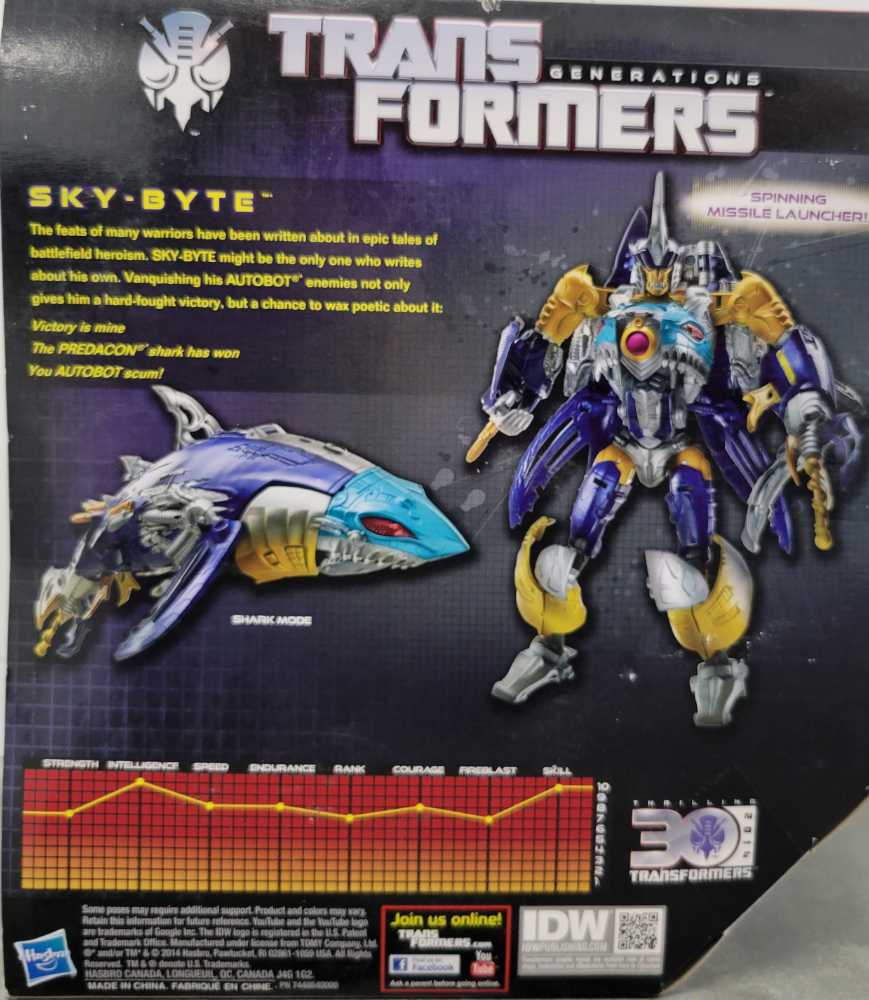 Sky Byte Sky-Byte Skybyte Boxed - Hasbro (Generations) action figure collectible - Main Image 3