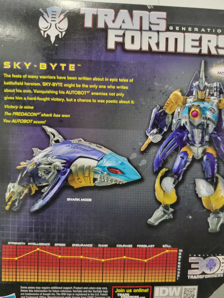 Sky Byte Sky-Byte Skybyte Boxed - Hasbro (Generations) action figure collectible - Main Image 4