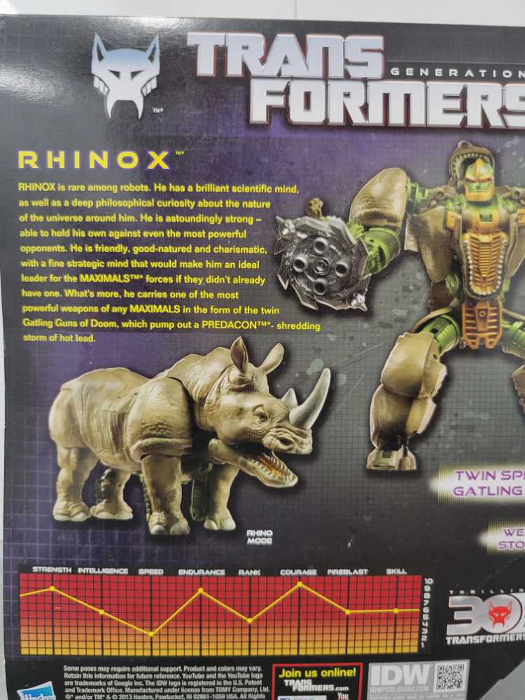 Rhinox - Hasbro (Generations) action figure collectible - Main Image 4