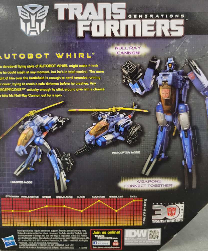 Whirl Boxed - Hasbro (Generations) action figure collectible - Main Image 3