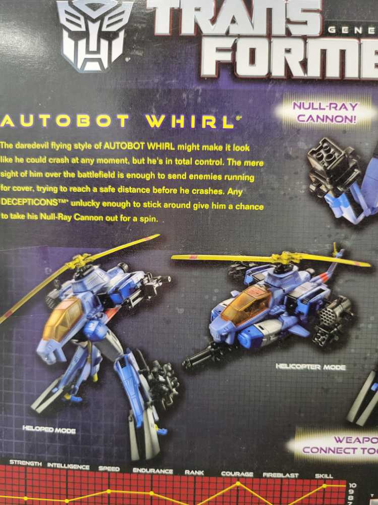 Whirl Boxed - Hasbro (Generations) action figure collectible - Main Image 4