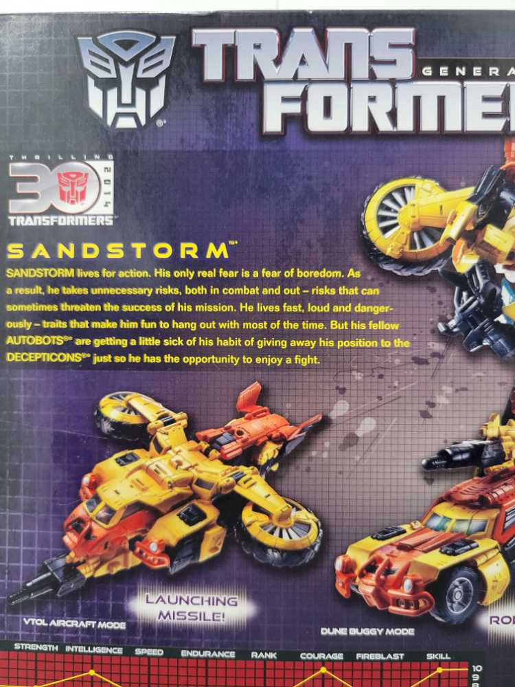 Sandstorm Boxed - Hasbro (Generations) action figure collectible - Main Image 4