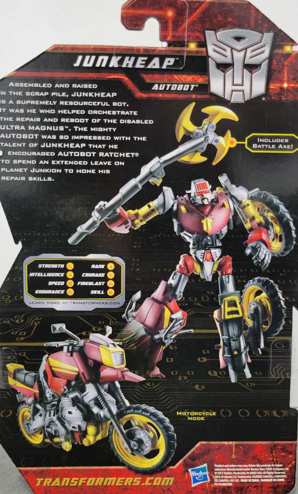 Junkheap 1st Carded - Hasbro (Generations) action figure collectible - Main Image 3
